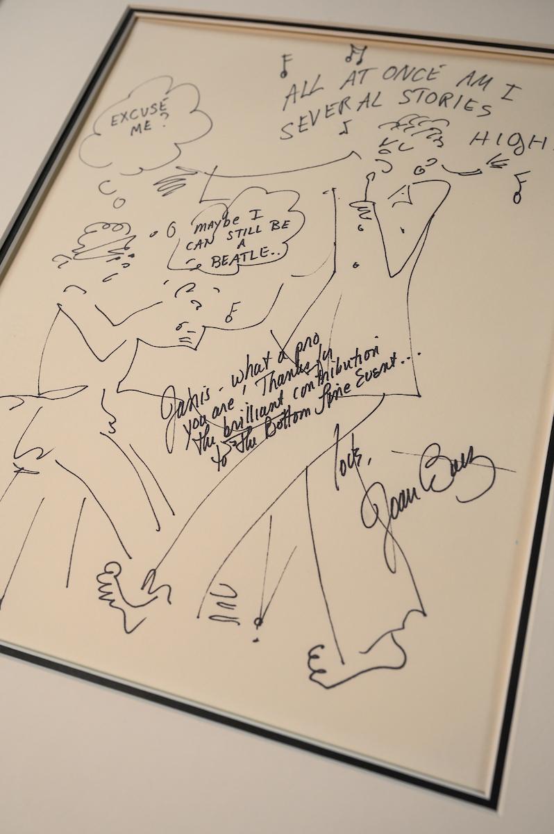 Joan Baez drawing